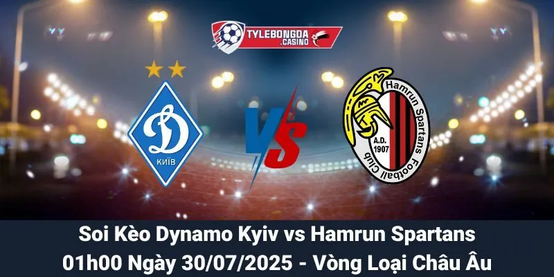 Dynamo Kyiv vs Hamrun Spartans