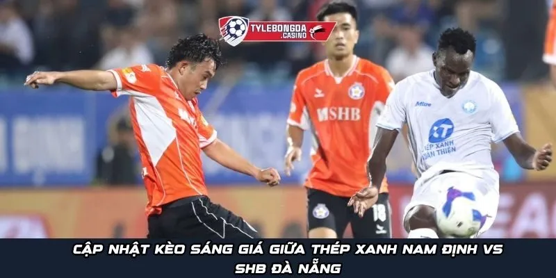 Cập nhật kèo sáng giá giữa Thép Xanh Nam Định vs SHB Đà Nẵng