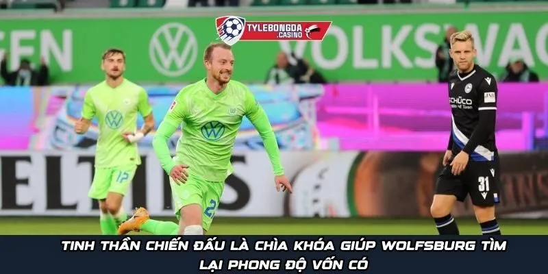 Tinh thần chiến đấu là chìa khóa giúp Wolfsburg tìm lại phong độ vốn có