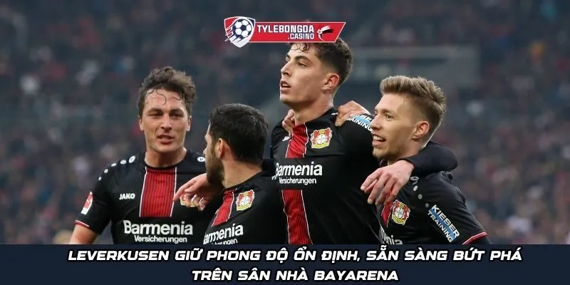 Leverkusen giữ phong độ ổn định, sẵn sàng bứt phá trên sân nhà BayArena